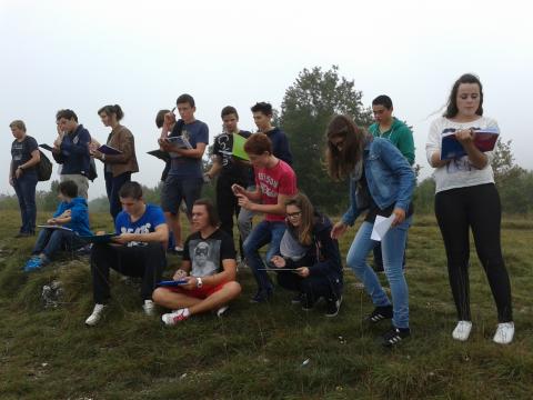 Natura 2000 - Sortie scolaire à Bouilland